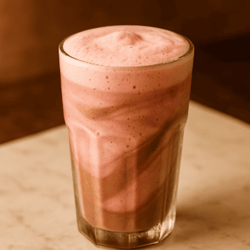 chocolate strawberry shake